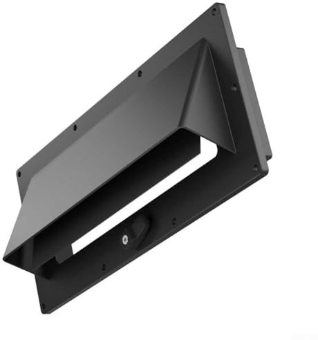 Campana de ventilación de metal para rejillas de ventilación de estufa RV de aluminio con protección de acero galvanizado resistente diseñada para remolques y autocaravanas larga vida útil