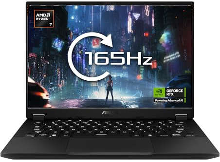 ASUS TUF Gaming A14 Laptop, AMD Ryzen™ 7 260, 16GB DDR5 RAM, 1TB SSD, 14 WQXGA Display, NVIDIA GeForce RTX 5050, Wi-Fi 6, Windows 11 Home