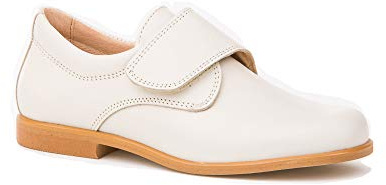 MI PEQUEÑA Zapatos de Ceremonia y Comunión de Piel para Niño Color Beige Talla 34