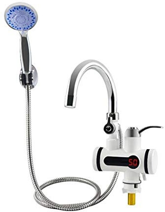 TEMPO DI SALDI Soffione con Tubo Estendibile Adatto per Lavandino, Ideale per la Cucina e Bagno