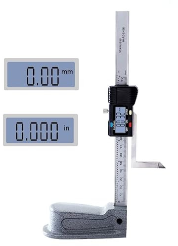 Digital Height Gauge 0-150mm 0.01mm Mini Stainless Steel Electronics Marking Gauge Measure Scriber Vernier Caliper