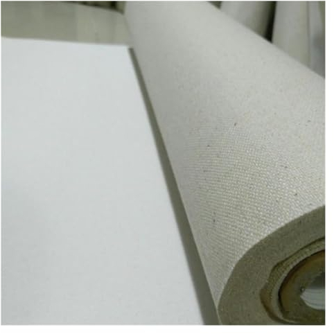 TIYGHI Leere Leinwandrolle 400 g/m² Leinenmischung, hochwertige unbedruckte Leinwand for handbemalte 30/40/50 cm breite Rollen keilrahmen (Color : 50cm x 1m)