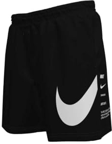 NIKE Swimwear - Bañador Tipo bóxer para Hombre, Negro, L