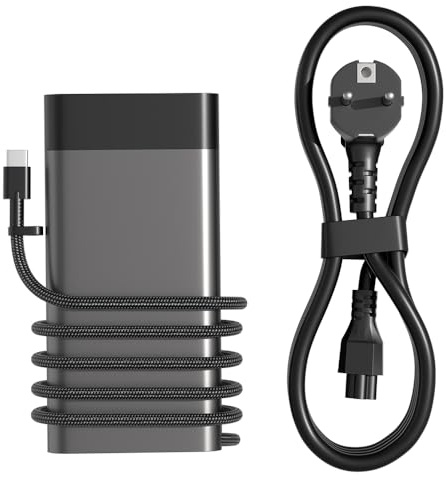 HSXIRQA Slim 65W USB C Laptop Ladekabel für HP OmniBook 3 5 7 X EliteBook 865 840 ProBook 460 Spectre 13 14 envy x360 2-in-1 Pavilion Plus 14 ZBook Firefly G8 G11 Elite Split x2 Chromebook Netzteil
