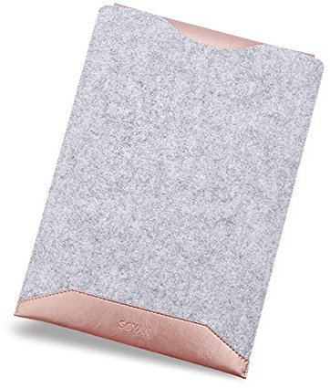 LaoZan Étui souple Ultrabook Netbook Tablet Housse pour Femme Or rose pour macbook 12