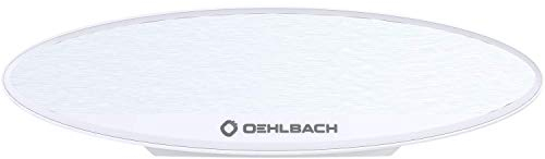 OEHLBACH Scope Oval D1C17230 Aktive DVB-T/T2 Flachantena Innenbereich Blanco