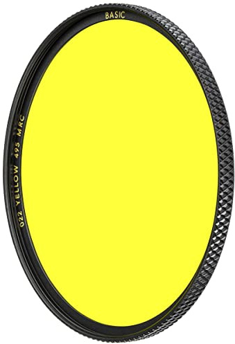 B+W Filtro básico Amarillo 495 MRC 37 mm – Sustituye a F-Pro