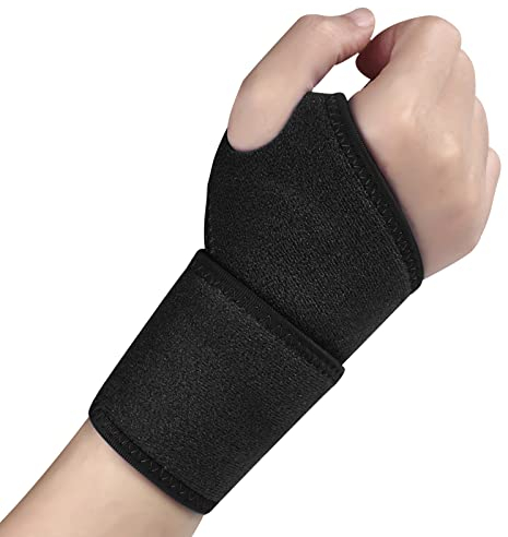 Handgelenkstütze, verstellbare Handgelenkbandage, Kompression für Damen und Herren, 1 Packung, Karpaltunnel-Unterstützung für Arthritis, Sehnenscheidenentzündung, Schmerzlinderung, Sport, Arbeit, fü
