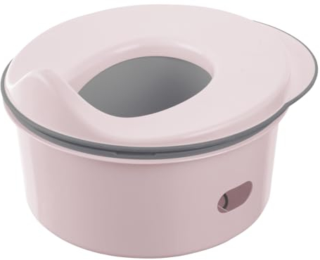 keeeper Babytopf Deluxe 3in1, Töpfchen + Toilettensitz + Hocker, 30 x 34 x 18,5 cm, Miro Pure, Pink (Nordic Pink)