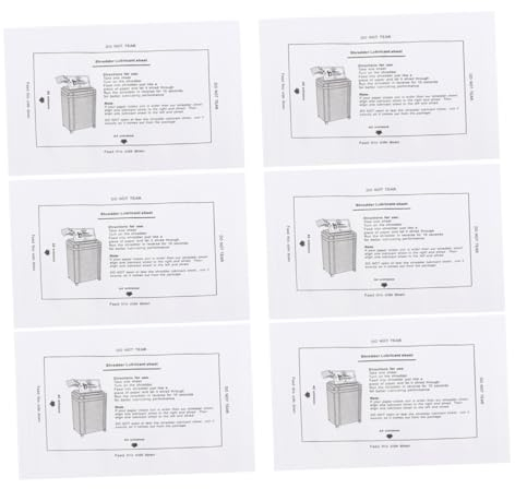 COHEALI 8stücke Aktenvernichter Schmieröl Papier Tragbares Öl Für Verbesserte Leistung Der Schredderklingen Für Büro Und Schule Einfache Anwendung Für Optimale Wartung