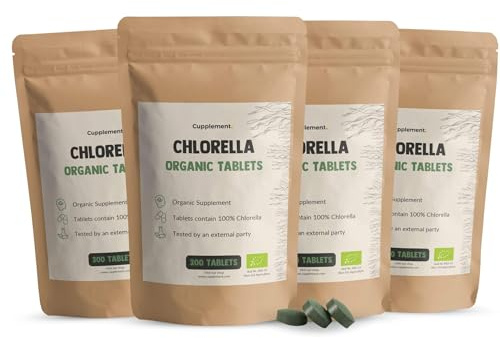 Cupplement Chlorella Comprimés 500 mg Combideal Bio 4x 300 Comprimés - Algues - Détox