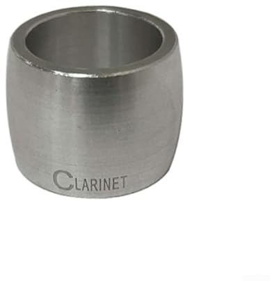 Verstellbare Blattschraube aus Metall, für Saxophon- und Klarinetten-Mundstück, silberfarben (für Klarinette)