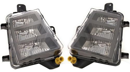 LHMM Auto Nebelscheinwerfer für Golf 7 A7 Mk7 GTD 2013 2014 2015 2016 2017 5g0941699 5g0941700, Front Stoßstange Kühlergrill Nebel Auto Tagfahrlicht Seitenblinker,1 Pair-A