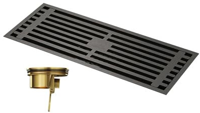 L'accessoire résistant gris élégant d'échappement de plancher de douche d'odeur pour la salle de bains assurent l'air de nettoyage et la longévité robuste