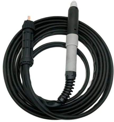 Cortadora De Plasma, Cortador de antorcha de corte por Plasma PT80 IPT80 IPTM80 no HF de 6 metros for ametralladora CNC recta de Metal de 4 pines Central automática,PortáTil y FáCil de Configurar