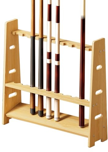 YWRU Support pour Queue de Billard, Porte Au Sol Snooker de Billard, Capacité de 8/10/20 Snooker/Pool Queue de Billard pour Salle de Jeu, Club, Bar(Color:10 Hole)
