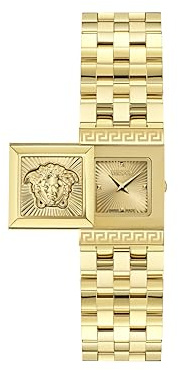 Versace Damen Analog Quarz Armbanduhr Reveal