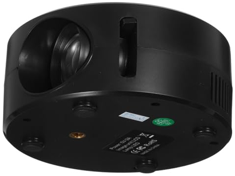 HEALSOPTHY Proiettore Multimediale Portatile con Mirroring Schermo per Home Theater e Intrattenimento Mini Videoproiettore LED con Altoparlante Integrato e Correzione Ottica Compatibile