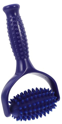 LOORGVEL Mehrfunktionaler Massage roller mit Noppen für Rücken Beine und Schultern Muskelentspannung und Durchblutungsförderung Langlebiger Körper massageroller aus Robustem Material für