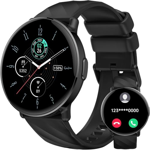 Reloj Inteligente Hombre Mujer con Asistente IA ChatGPT, 1,39 HD Smartwatch con Llamadas Bluetooth, 112+ Modos Deportivos, Pulsómetro,SpO2,Sueño, Impermeable IP68, Monitor de Fitness para iOS Android
