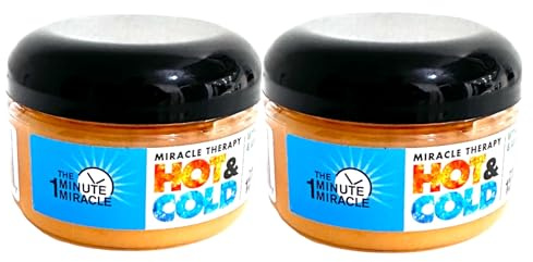 Miracle Hot & Cold with Arnica and Essential Oils - 2 Bottles - 4 oz JAR