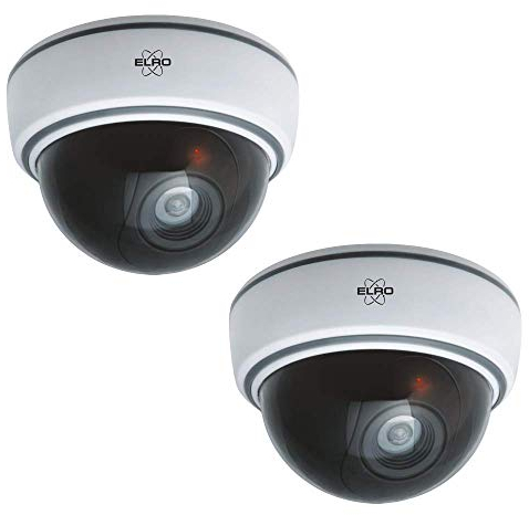 ELRO CDD15F Cámara de cúpula de Interior con Flash - Paquete de 2