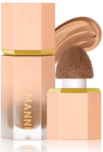 OKAQEE Bronzer Contour Stick - Cream Wand- Liquid With Cushion Applicator - Smooth Natural Matte Finish Wand - Beauty Products Makeup Effect (Caramel Tan)