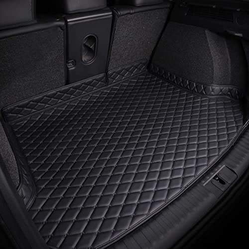 OKAYOK Alfombrilla para Maletero de Coche Cuero para KIA Sportage 2022 2023, Antideslizante Protectora Estera, Impermeable Bandeja Forro, Personalizadas Alfombra Accesorios (Normal, Black)