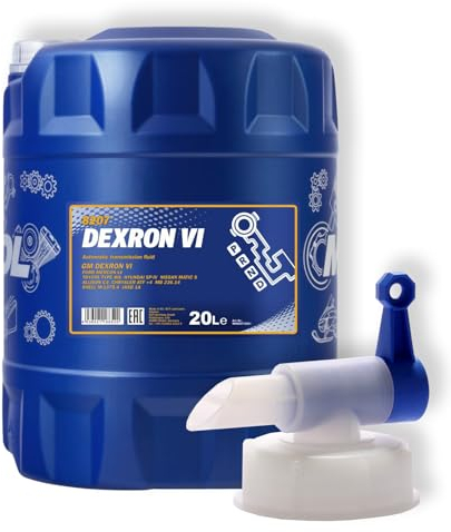 MANNOL 20L Dexron VI Automatikgetriebeöl ATF Getriebeöl MB 236.14 + Auslaufhahn