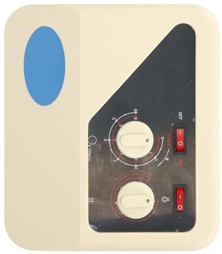 Contrôleur de poêle de sauna avec structure compacte, matériau en plastique PP de haute qualité, installation facile, accessoires de poêle de sauna pour chauffe-sauna de 3 à