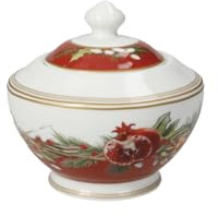 Brandani 89964 Azucarero Carol de New Bone China - Elegancia Festiva