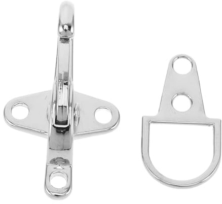 HOMSFOU Metal Snap Buckle for Coats Toggle Buckle Versatile Metal Cape Clasp Holder