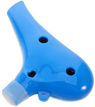 Vaguelly Harz-Okarina-Instrument: 12-Loch-Alto-C-Okarina, chinesisches Musikinstrument für Kinder, Kinder, Studenten und Anfänger