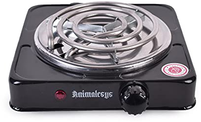 Hornillo eléctrico Animal para cachimbas, shisha de 1000w.