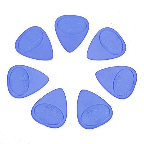Gitarre Plektrum, Dünne ABS Gitarren Picks, 10 Stücke (0,46-1 mm), Musikinstrument Zubehör for Musiker, Lernen, Zuhause