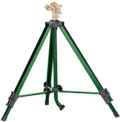Orbit 58308N Rasensprenger mit Stativfuß, strapazierfähig, Messing
