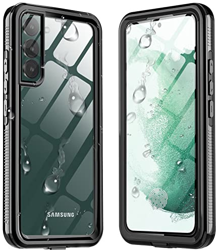 AICase Vattentätt fodral för Samsung Galaxy S22 5G 6,1 - snö-, damm- och stöttåligt - IP68-certifierat - helt förseglat undervattensskydd för Samsung S22