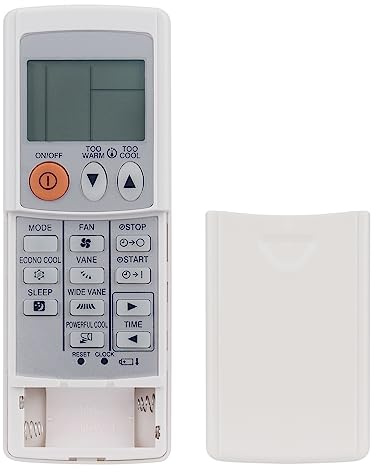 KD06ES Mando Aire Acondicionado Compatible con Mitsubishi AC KM05B KD07BS | SRK25ZMA MSZ-FD50VA MSZ-FH25VE MSZ-FH35VE MSZ-GA71VAMSZ-FD25VA MSZ-FD35VA MSZ-FH50VE MSZ-GA25VA