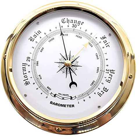 Analoge Wetterstation Wetterstation Analog Traditionelles Barometer mit Temperatur und Luftfeuchtigkeit