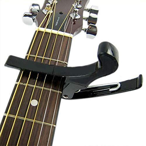 Aiwjeakh Pince correctrice/accordeur/capodastre pour guitare electrique Noir