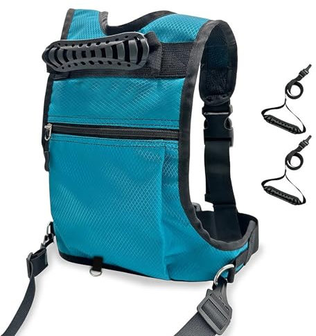 SOUUXIU Ski-Trainingsgurt für Kinder, verstellbare Sicherheitsleine für Skianfänger, benutzerfreundliche Trainingshilfe, Trainingsski für Kinder