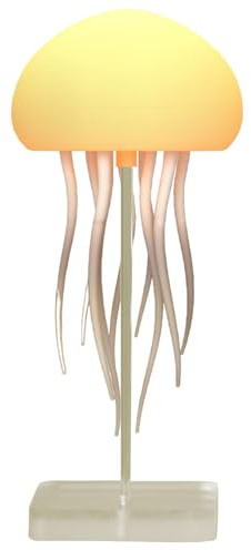 Quallen-Lichtlampe, schwimmende Quallenlampe, Sprachsteuerung, LED, schwimmende Quallenlampe, wiederaufladbares Nachtlicht | Intelligente Tischlampe, niedliche Quallenlichter für Eltern, Nachttisch