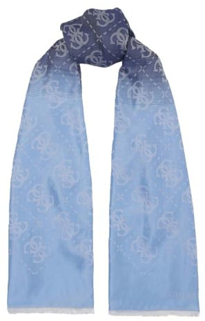 GUESS Scarf 75X185 Blue Multi