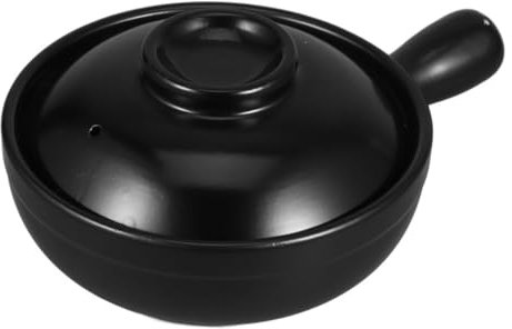 TOPBATHY Cazuela De Barro Tradicional Con Tapa Ollas Para Cocinar Arroz Ollas De Barro Para Guisar Sopas