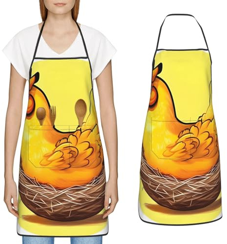 Apron Uno Stormo Di Fenicotteri Resistente All'Acqua Grembiuli Senza Odore Grembiule Per Pulizia Bar Grigliata