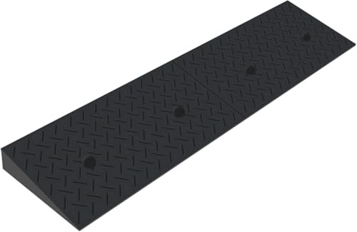 Schwellenrampe, Rollstuhlrampen – 1,5 Zoll/2 Zoll/3 Zoll/4 Zoll Höhe, Stabiler Übergang mit Rutschfester Oberfläche(9cm/3.5in)