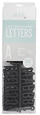 American Crafts sterben Schnitte mit A View letterboards, schwarz, 5,1 cm
