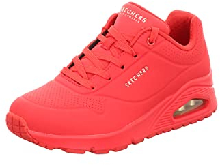 Skechers UNO STAND ON AIR dam Sneakers, Röd, 36 EU