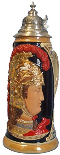 KING Chope de bière allemande Minerva déesse de la guerre, réplique de 1870 1,5 litres, Limitaet 2009