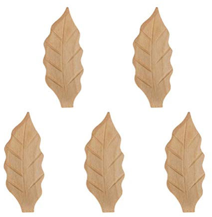 ASDUU Leaf Shape Fork and Knife Holder Spoon Stand Dinner Table Decor, Chopsticks Rest,10pcs Wooden Chopsticks Rests (Picture 1)